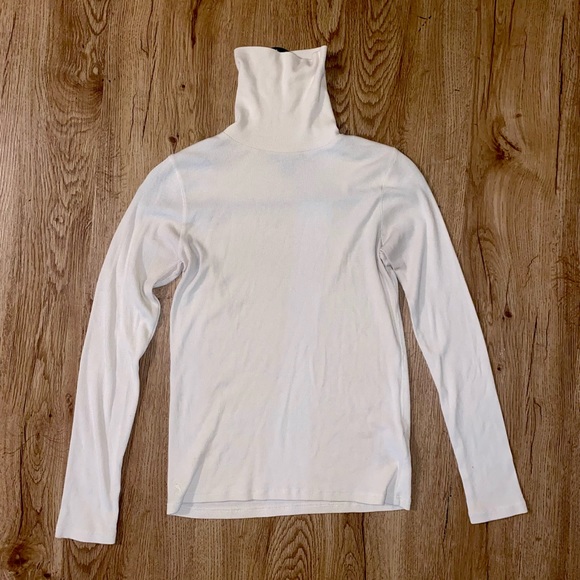 Ralph Lauren Cream Turtle Neck - Picture 2 of 6